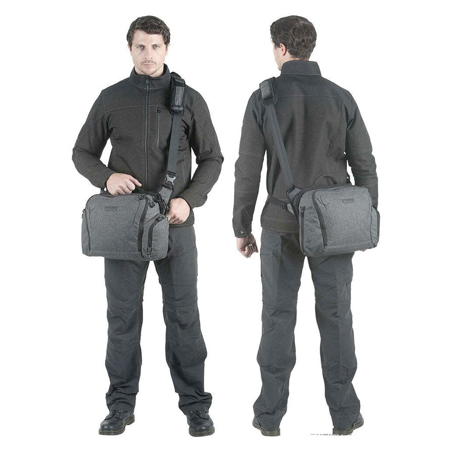 Maxpedition Entity Crossbody Bag Large 14L Charcoal-Tactical Source LLC