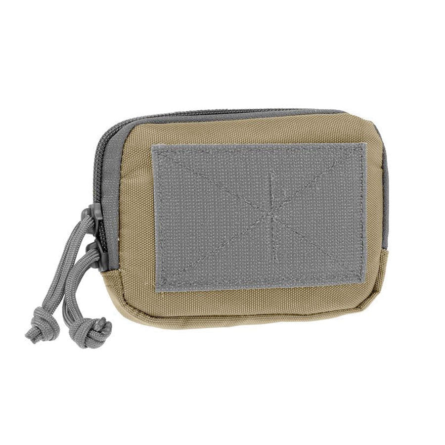 Maxpedition Hook & Loop 3x 5 Inches Zipper Pocket Khaki Foliage-Tactical Source LLC