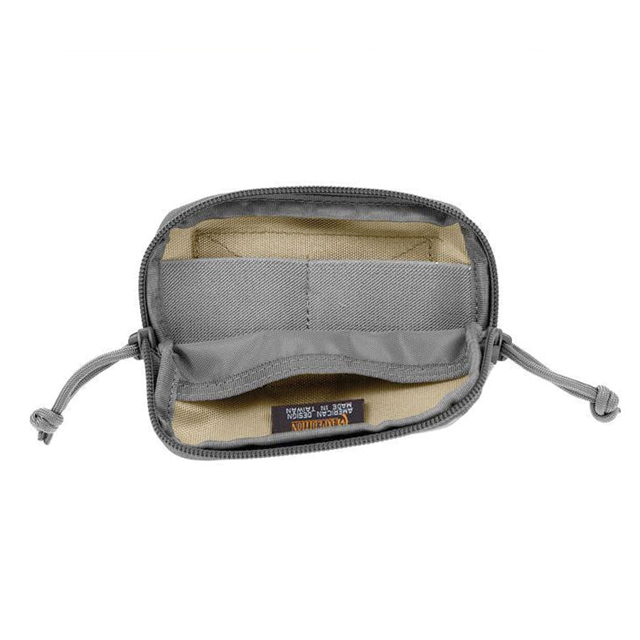 Maxpedition Hook & Loop 3x 5 Inches Zipper Pocket Khaki Foliage-Tactical Source LLC