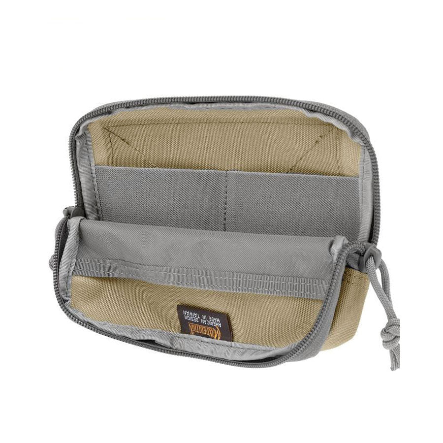 Maxpedition Hook & Loop 5x7 Inches Zipper Pocket Khaki Foliage-Tactical Source LLC