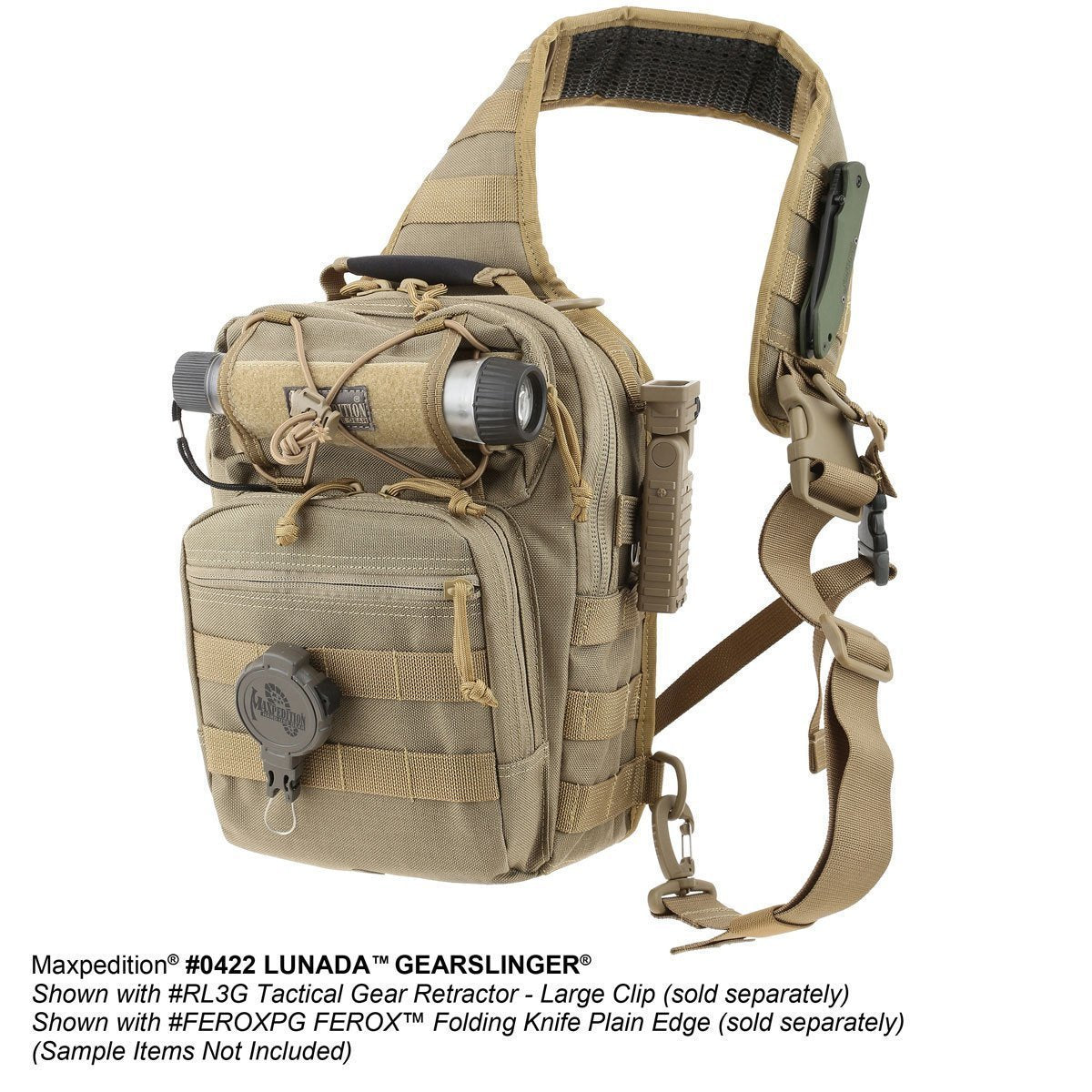 Maxpedition Lunada Gearslinger Black-Tactical Source LLC