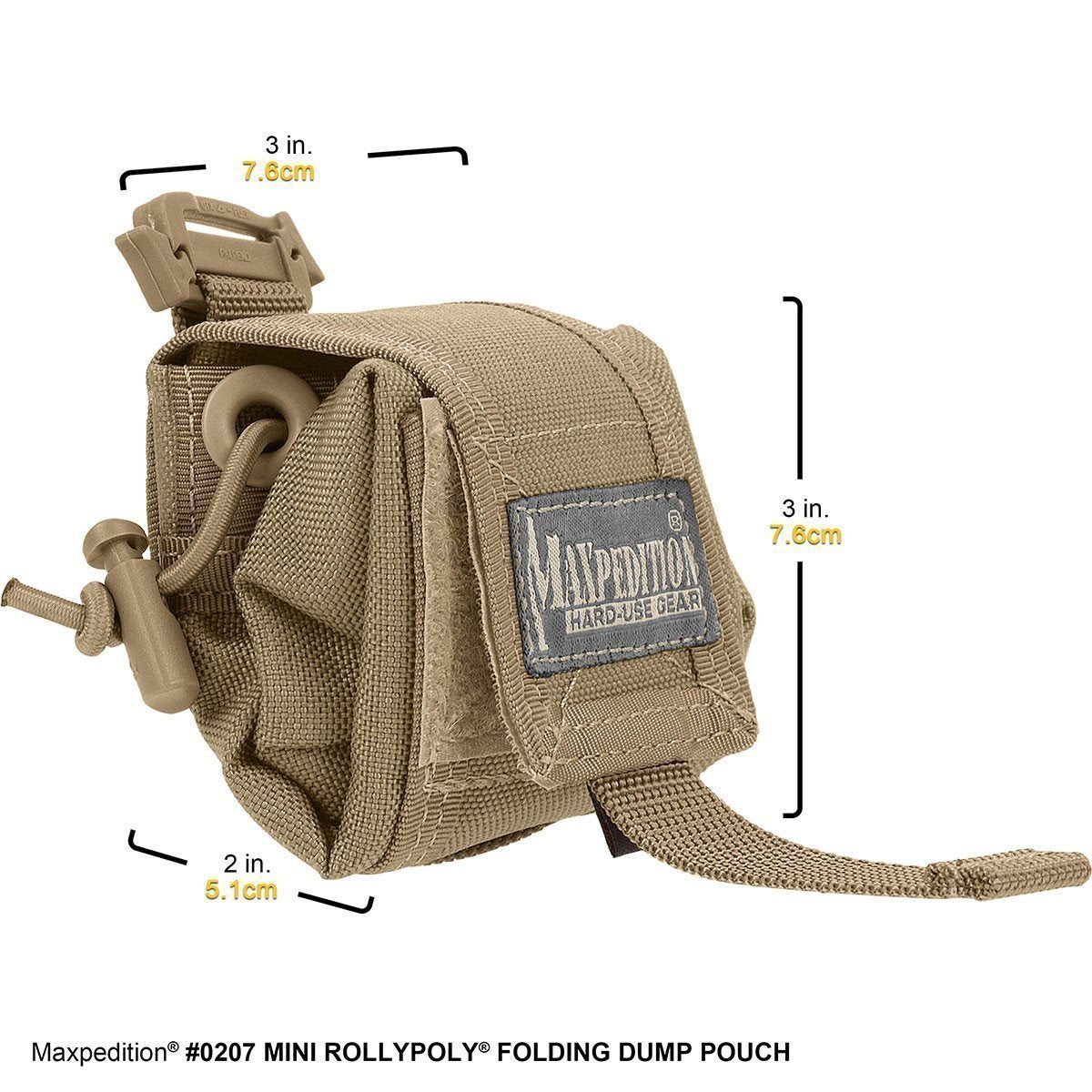 Maxpedition Mini Rollypoly Folding Dump Pouch-Tactical Source LLC