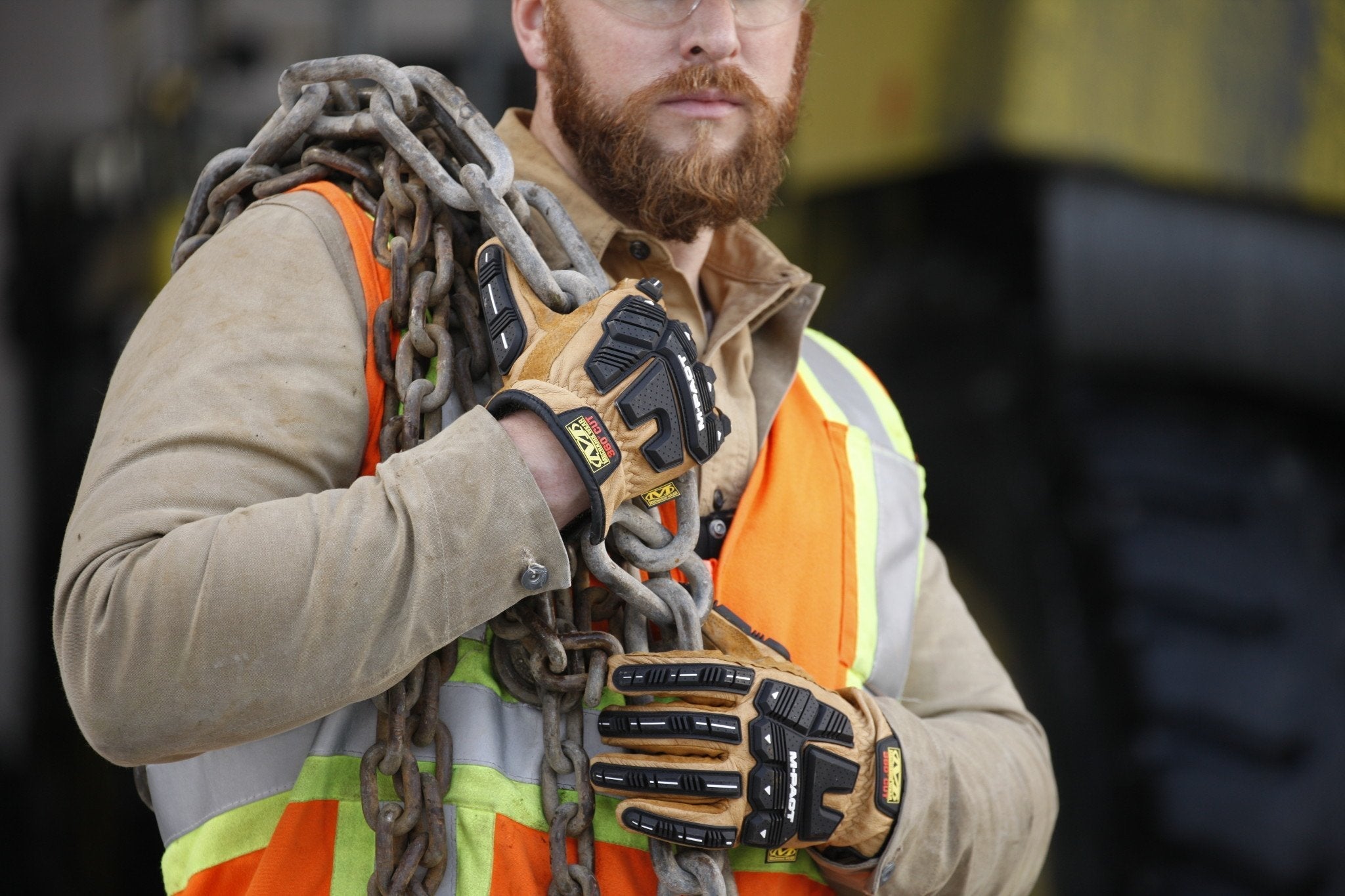 Mechanix Wear Durahide Cut Resistant Leather Driver M-Pact Driver F9-360 Glove-Tactical Source LLC