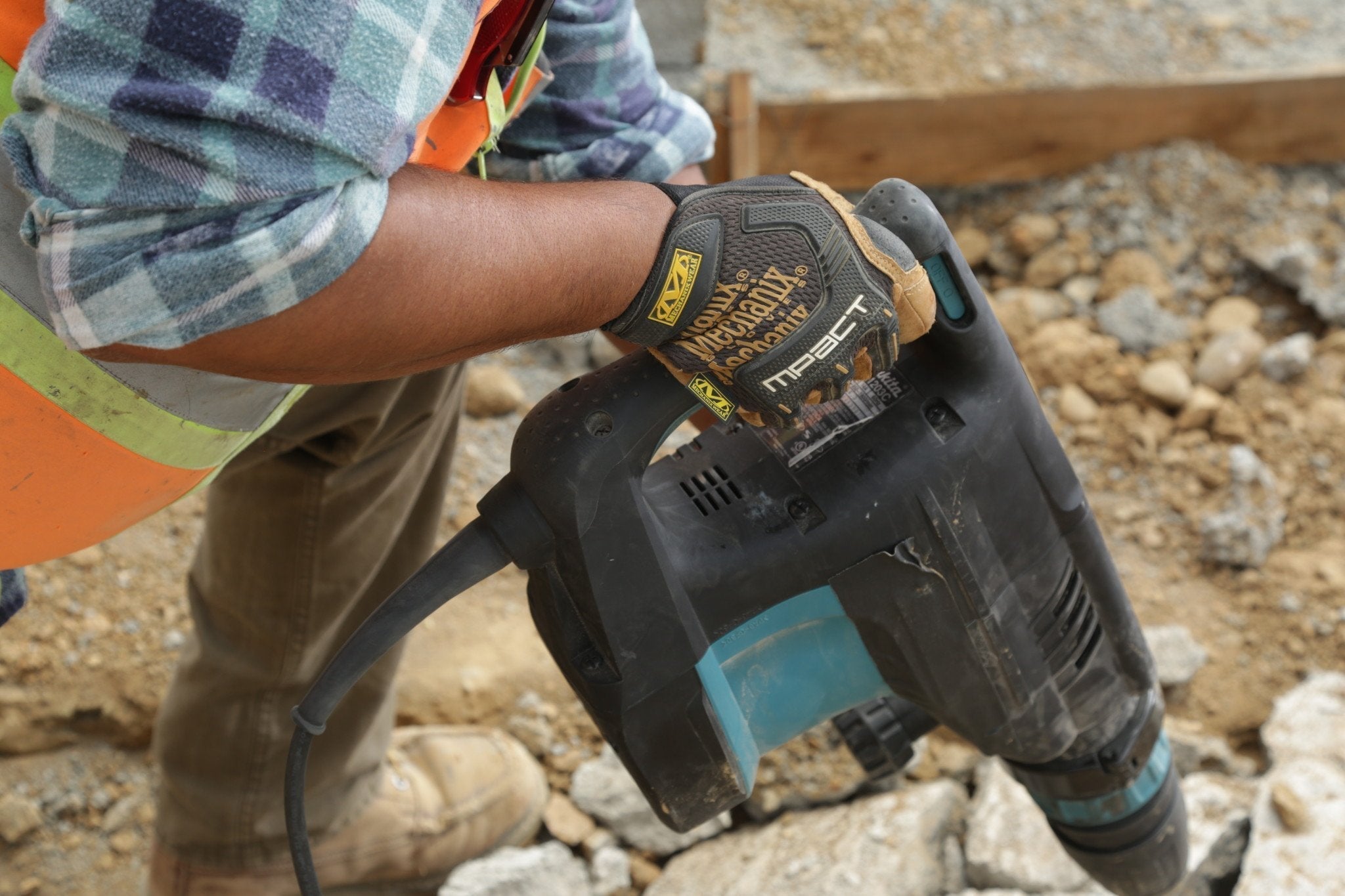 Mechanix Wear Durahide M-Pact Leather Glove-Tactical Source LLC