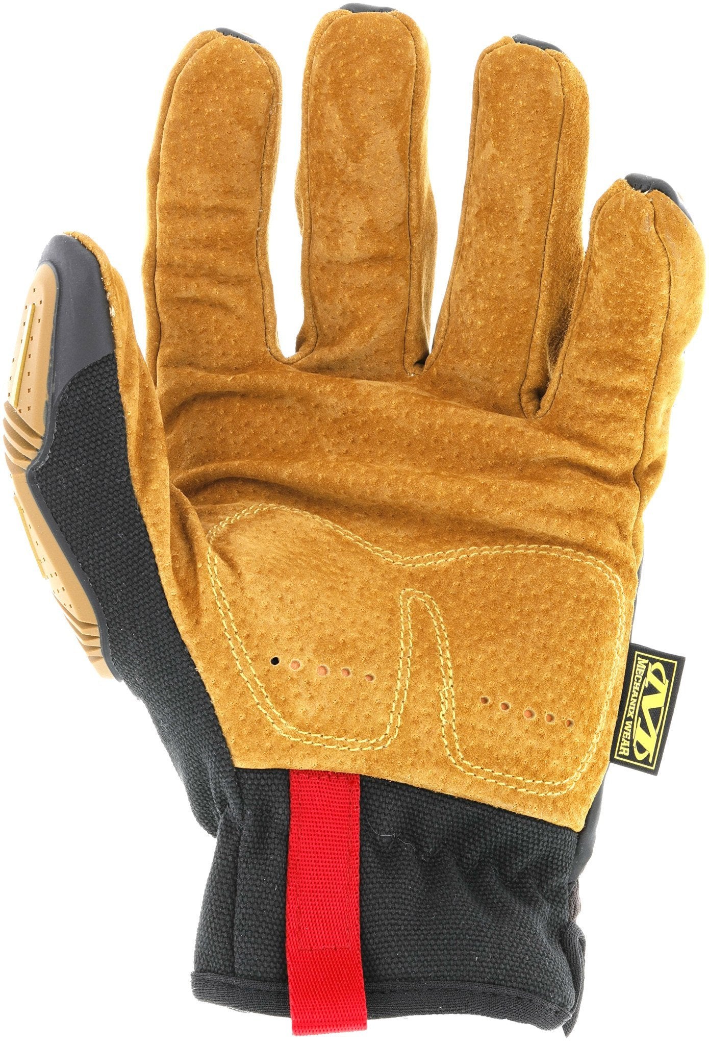 Mechanix Wear Durahide M-Pact Open Cuff Leather Glove-Tactical Source LLC