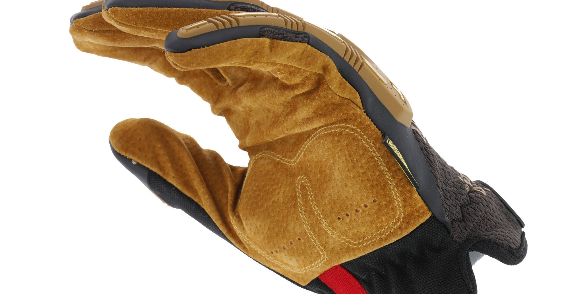 Mechanix Wear Durahide M-Pact Open Cuff Leather Glove-Tactical Source LLC