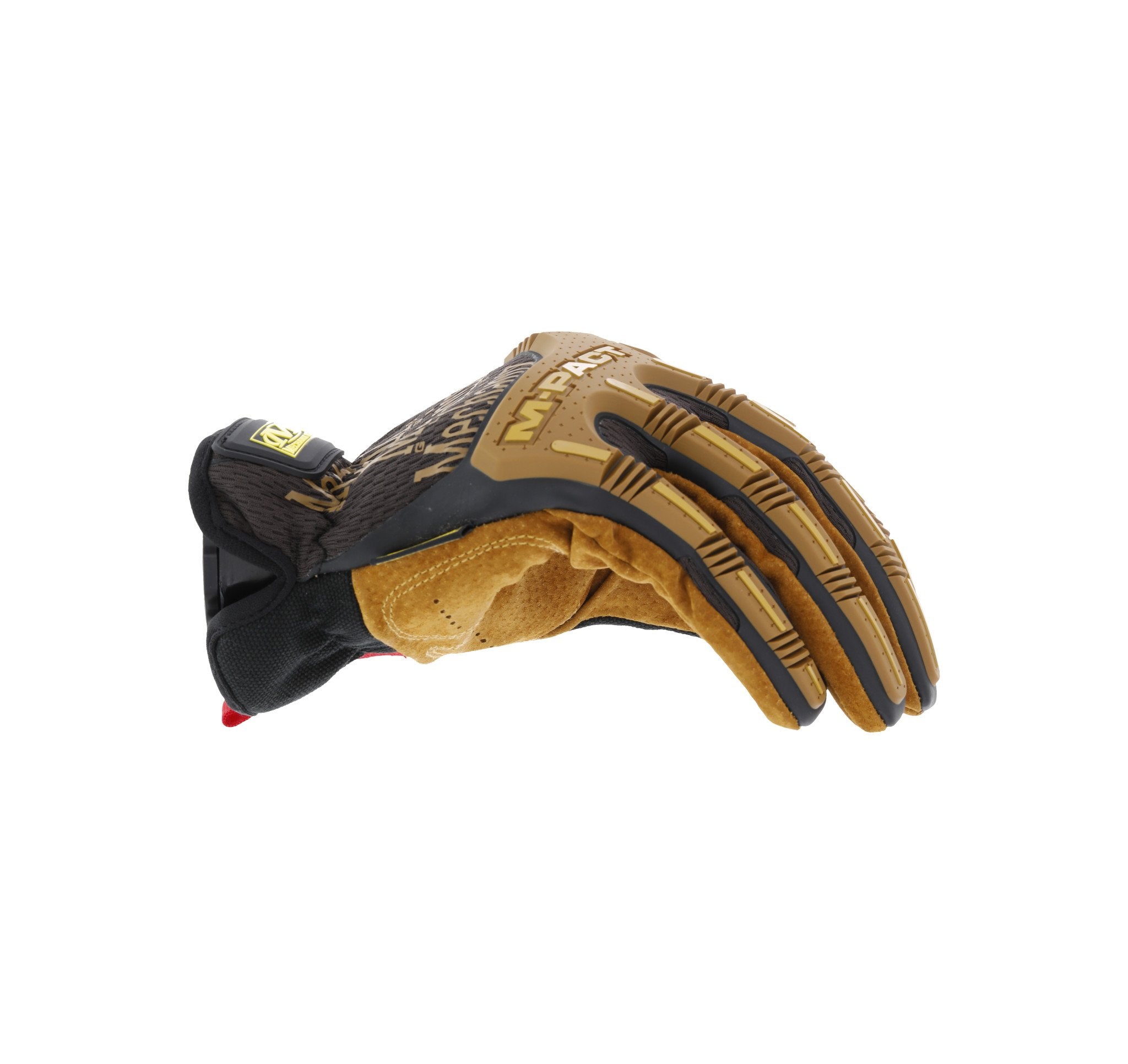 Mechanix Wear Durahide M-Pact Open Cuff Leather Glove-Tactical Source LLC