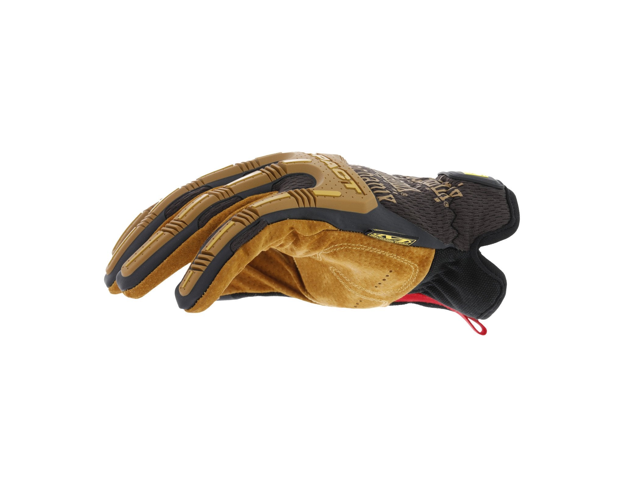 Mechanix Wear Durahide M-Pact Open Cuff Leather Glove-Tactical Source LLC
