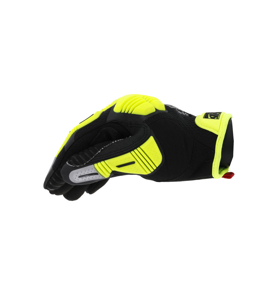 Mechanix Wear M-Pact Hi-Viz E5 Glove Fluorescent Yellow-Tactical Source LLC