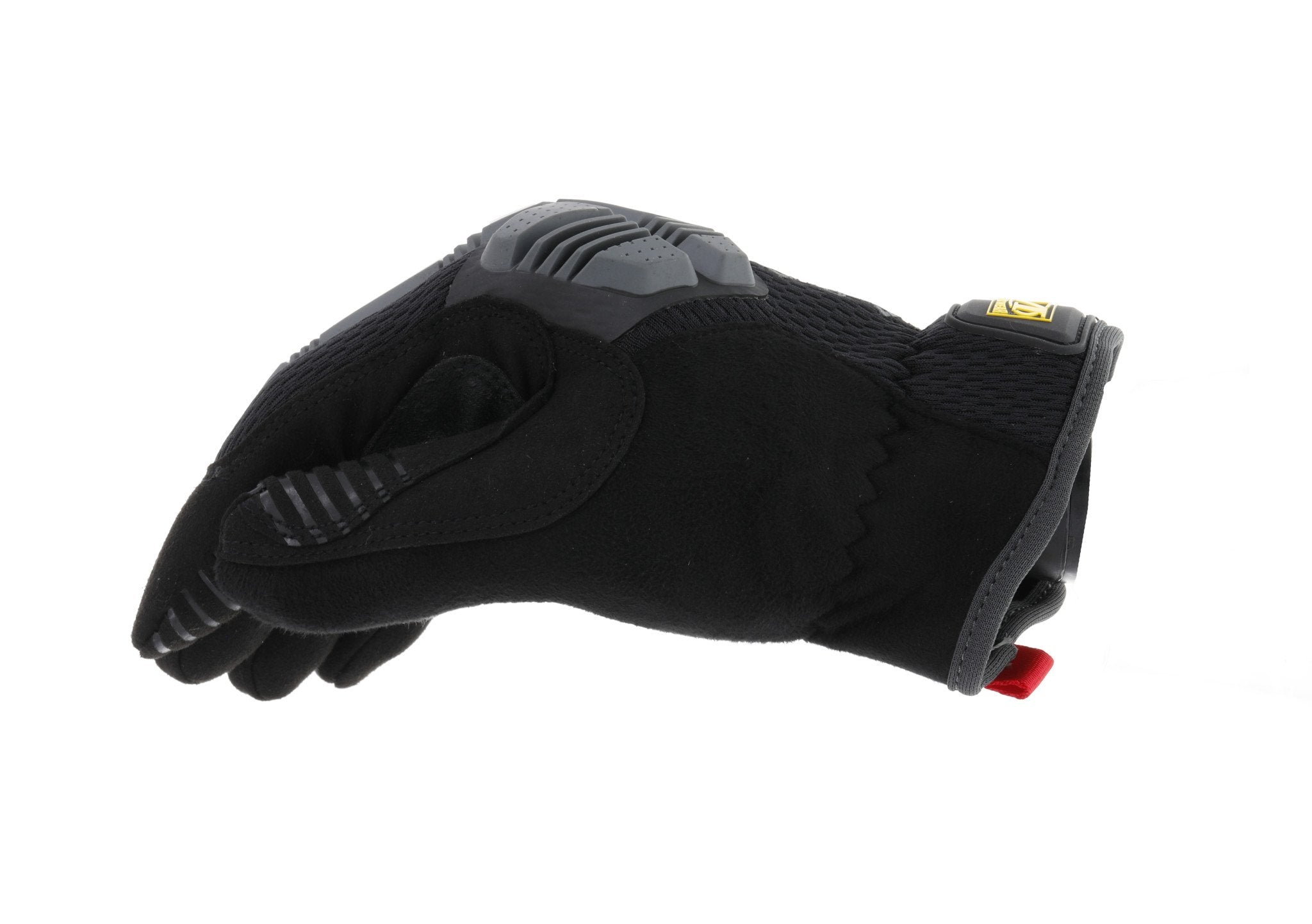Mechanix Wear M-Pact Open Cuff Impact Resistant Glove Black Grey-Tactical Source LLC