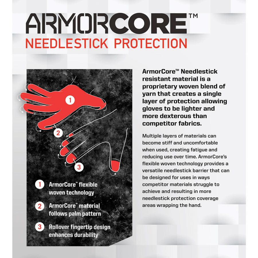 Mechanix Wear The Original Needlestick and Cut-Resistant Gloves Black/Grey-Tactical Source LLC
