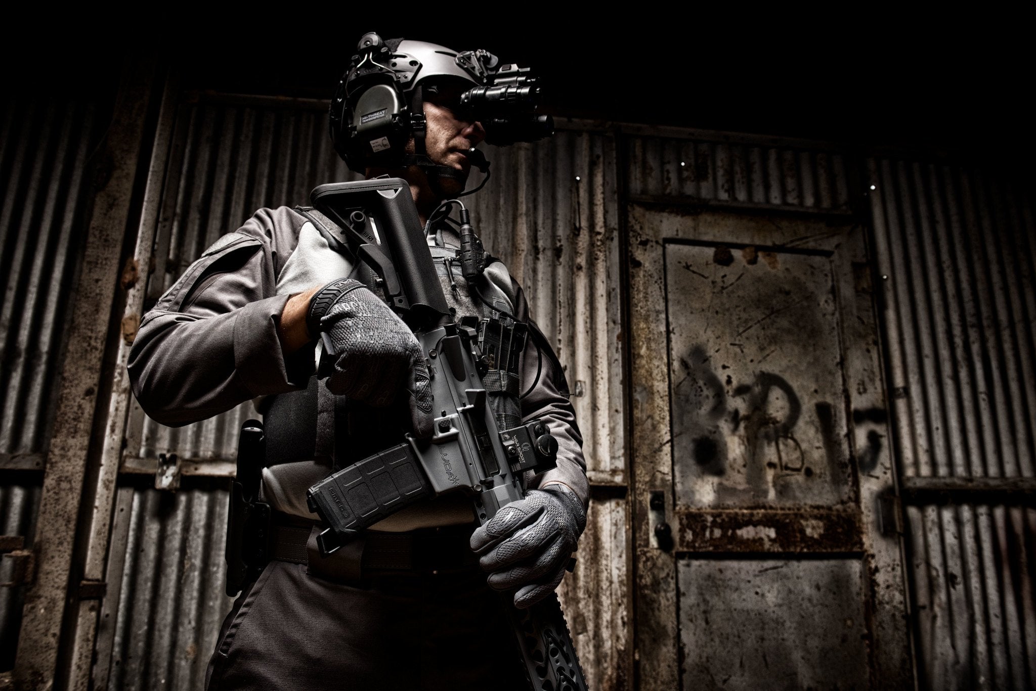 Mechanix Wear The Original Tactical Glove Wolf Gray-Tactical Source LLC