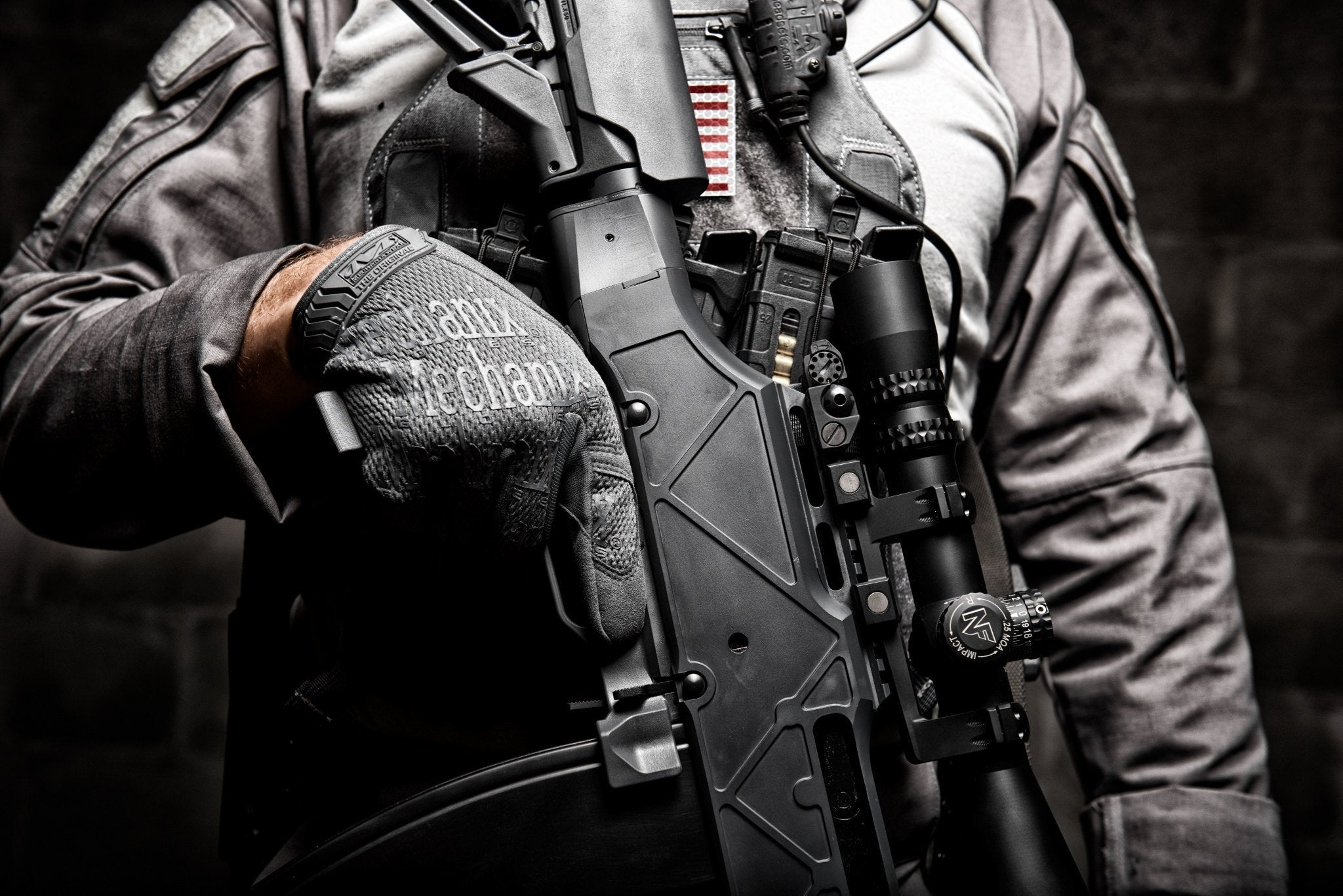 Mechanix Wear The Original Tactical Glove Wolf Gray-Tactical Source LLC