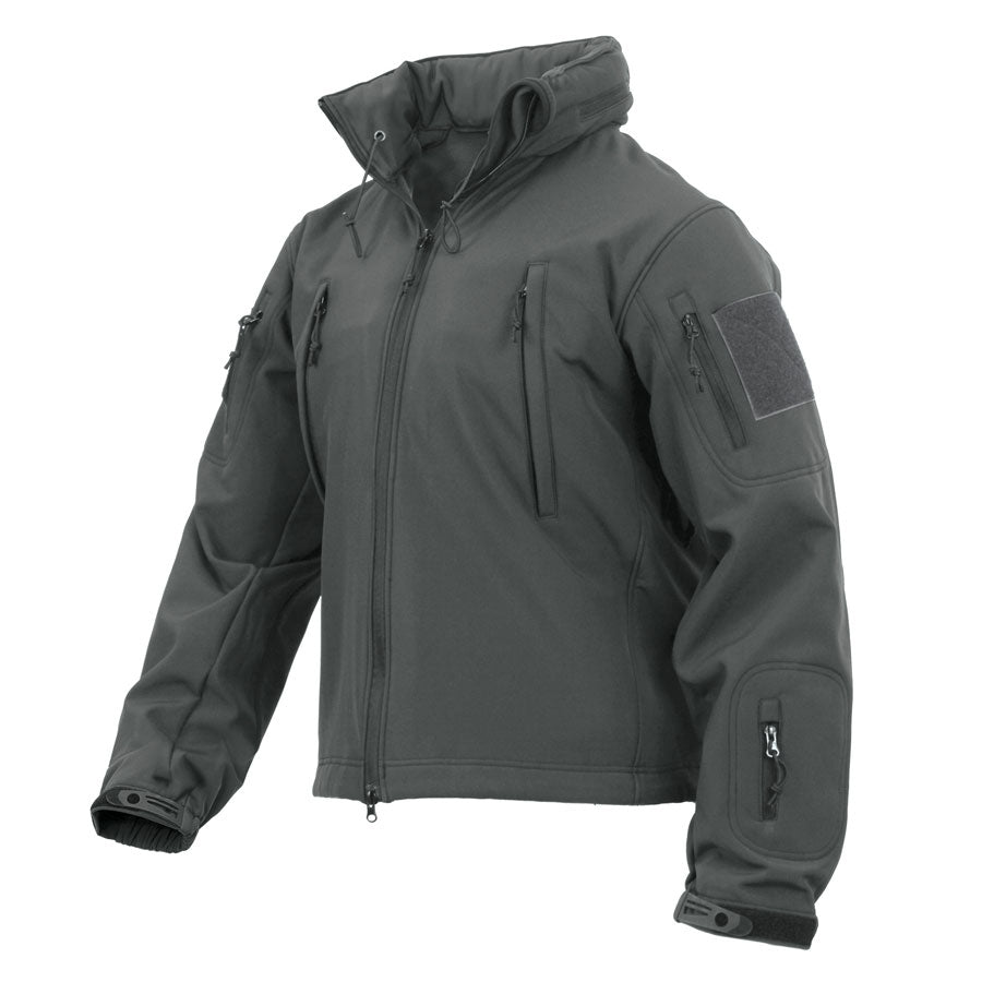 MilSpec Concealed Carry Soft Shell Jacket Gunmetal Grey-Tactical Source LLC