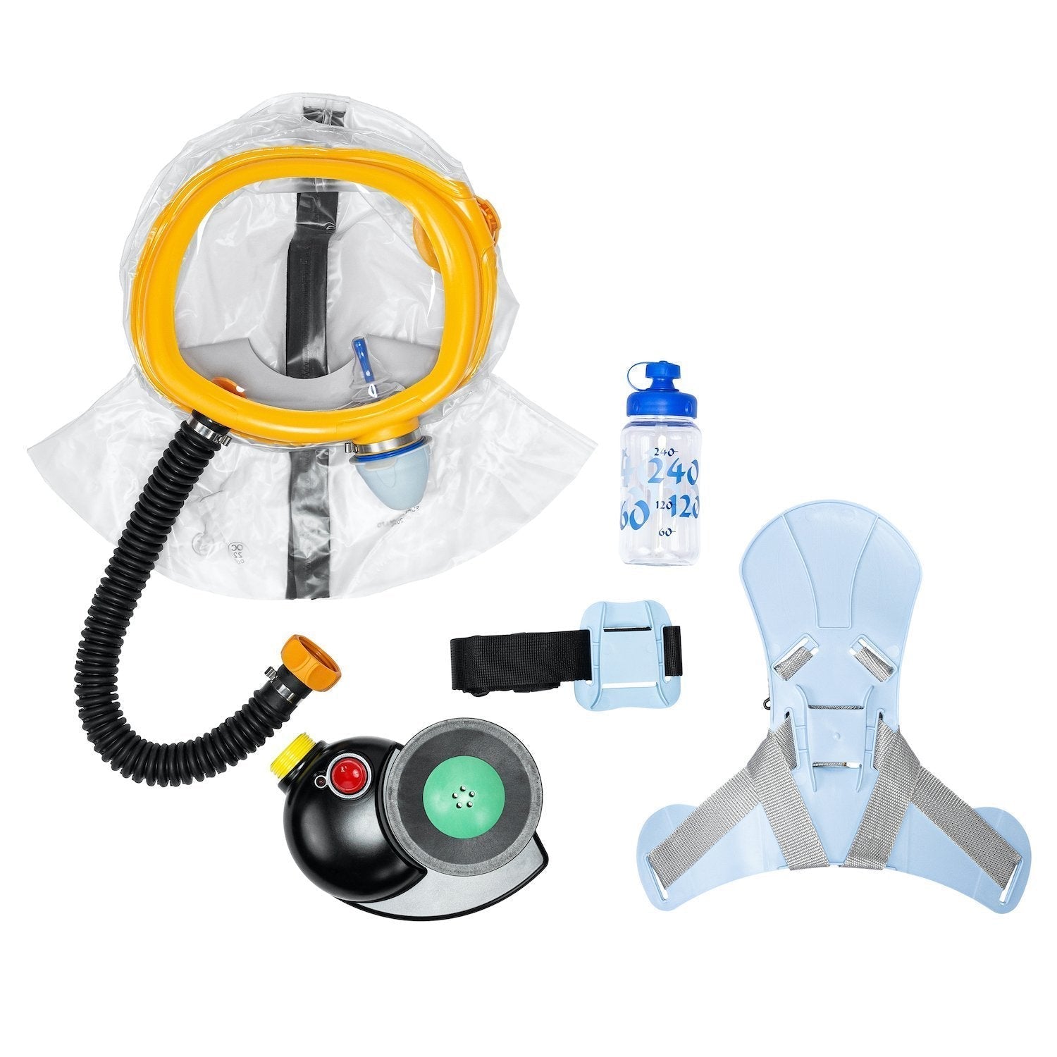 MIRA Safety CM-3M CBRN Child Escape Respirator / Infant Gas Mask with PAPR-Tactical Source LLC