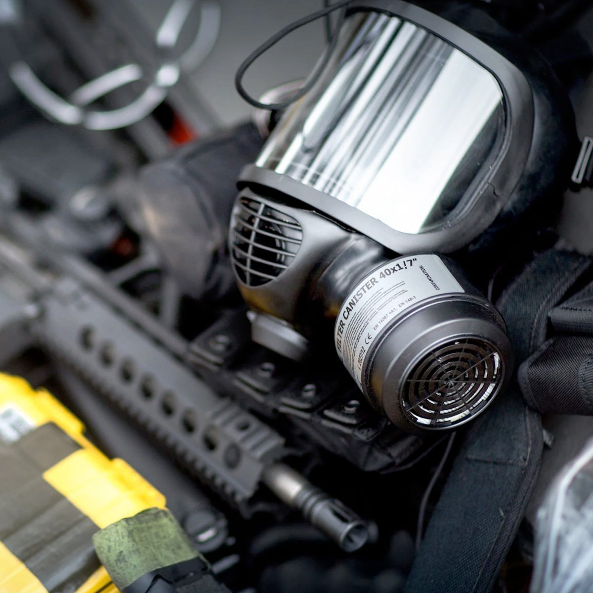 MIRA Safety CM-6M Tactical Gas Mask Full-Face Respirator for CBRN Defense-Tactical Source LLC