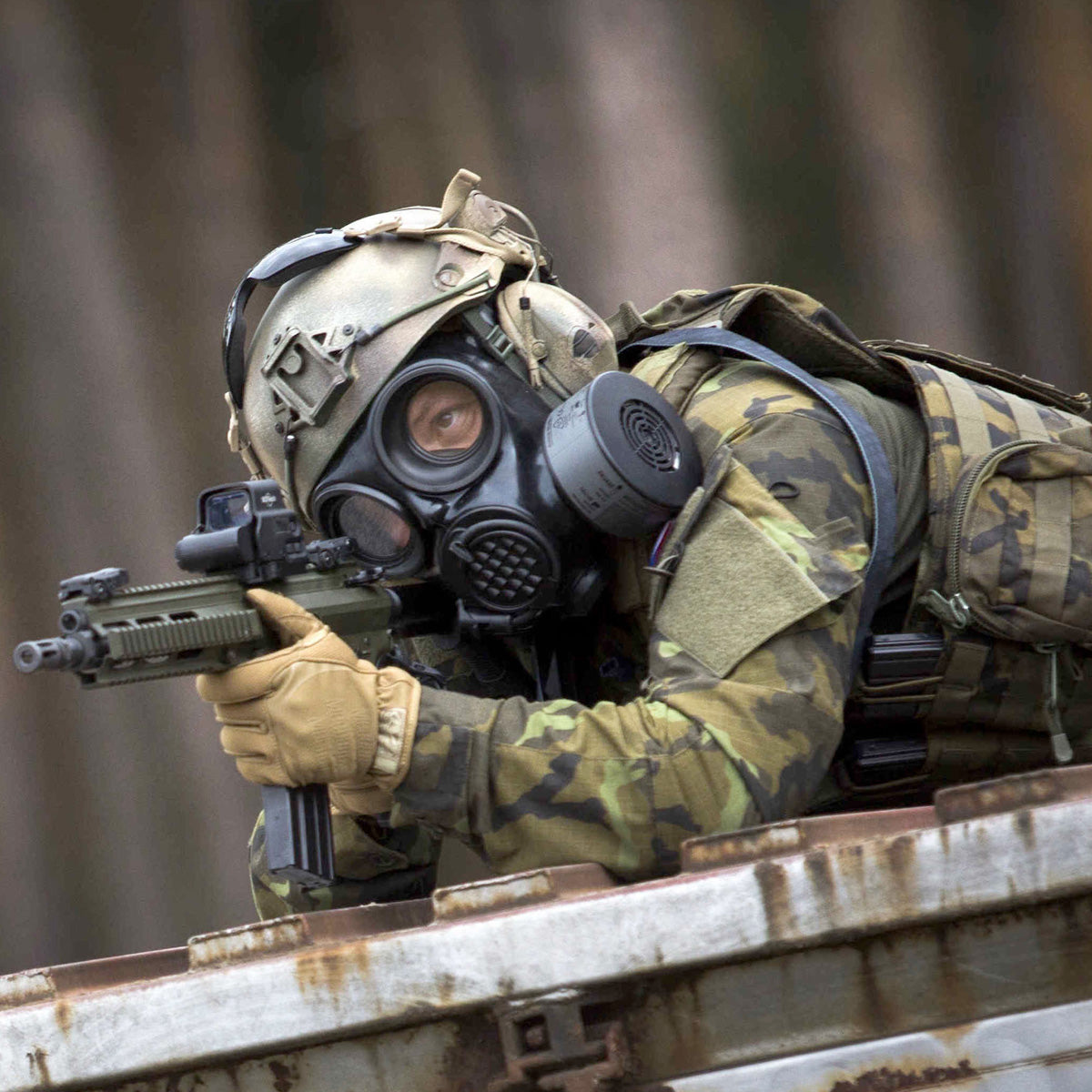 MIRA Safety CM-7M Military Gas Mask CBRN Protection Military Special Forces, Police Squads, and Rescue Teams-Tactical Source LLC