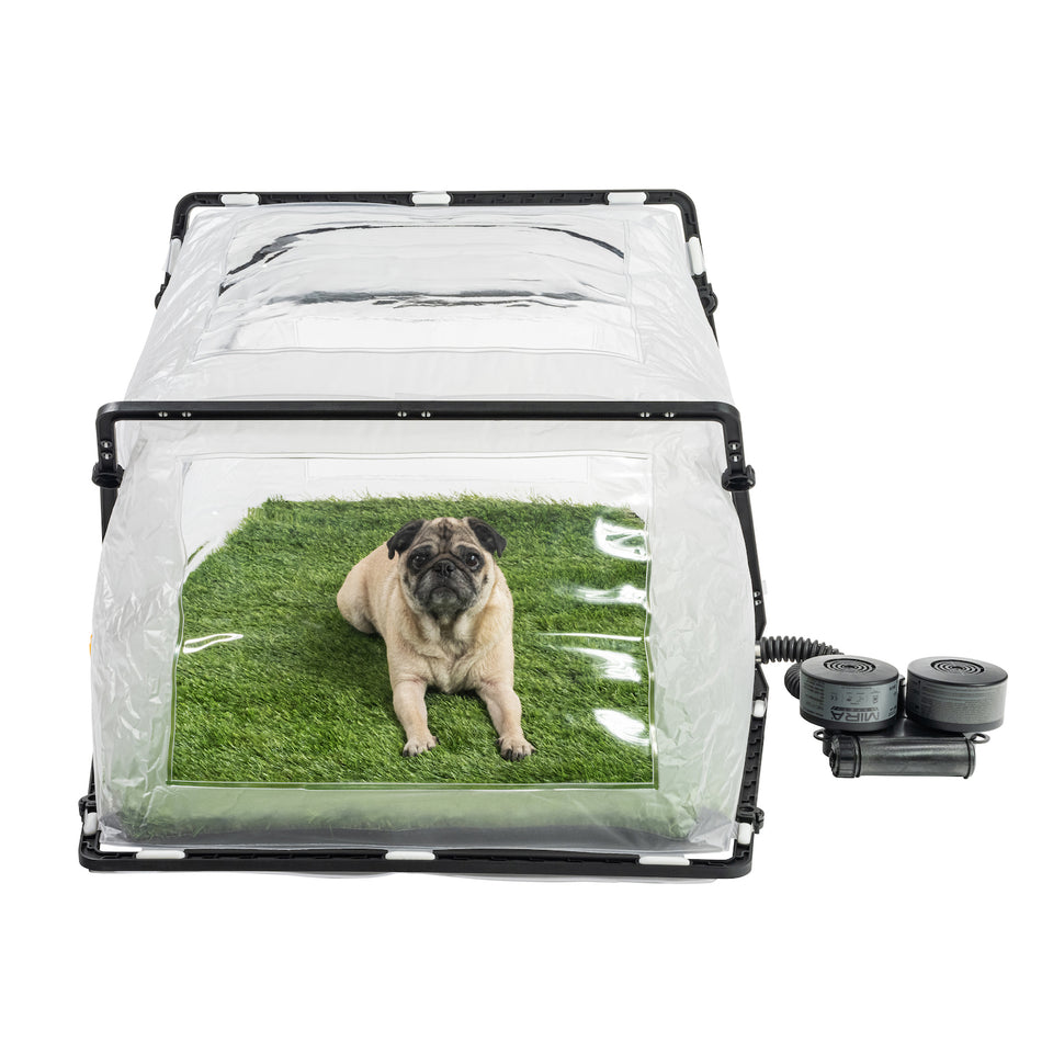 MIRA Safety FirstBreed Collapsible CBRN Animal Ark/ Dog Gas Mask-Tactical Source LLC