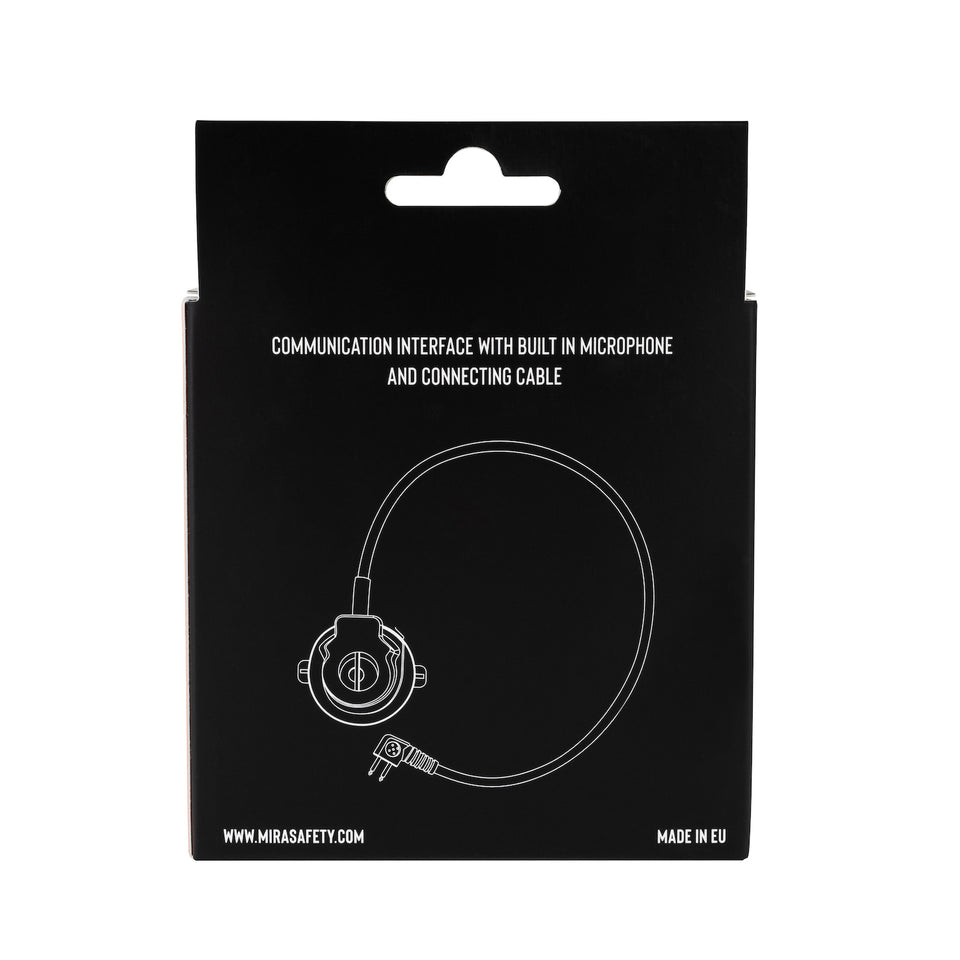MIRA Safety Gas Mask Microphone Comms Kit CM-6M, CM-7M, CM-8M, & TAPR-Tactical Source LLC