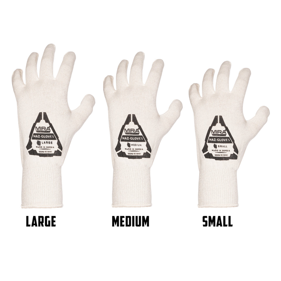 MIRA Safety HAZ-GLOVES Butyl Gloves for CBRN Protection Set of 4-Tactical Source LLC