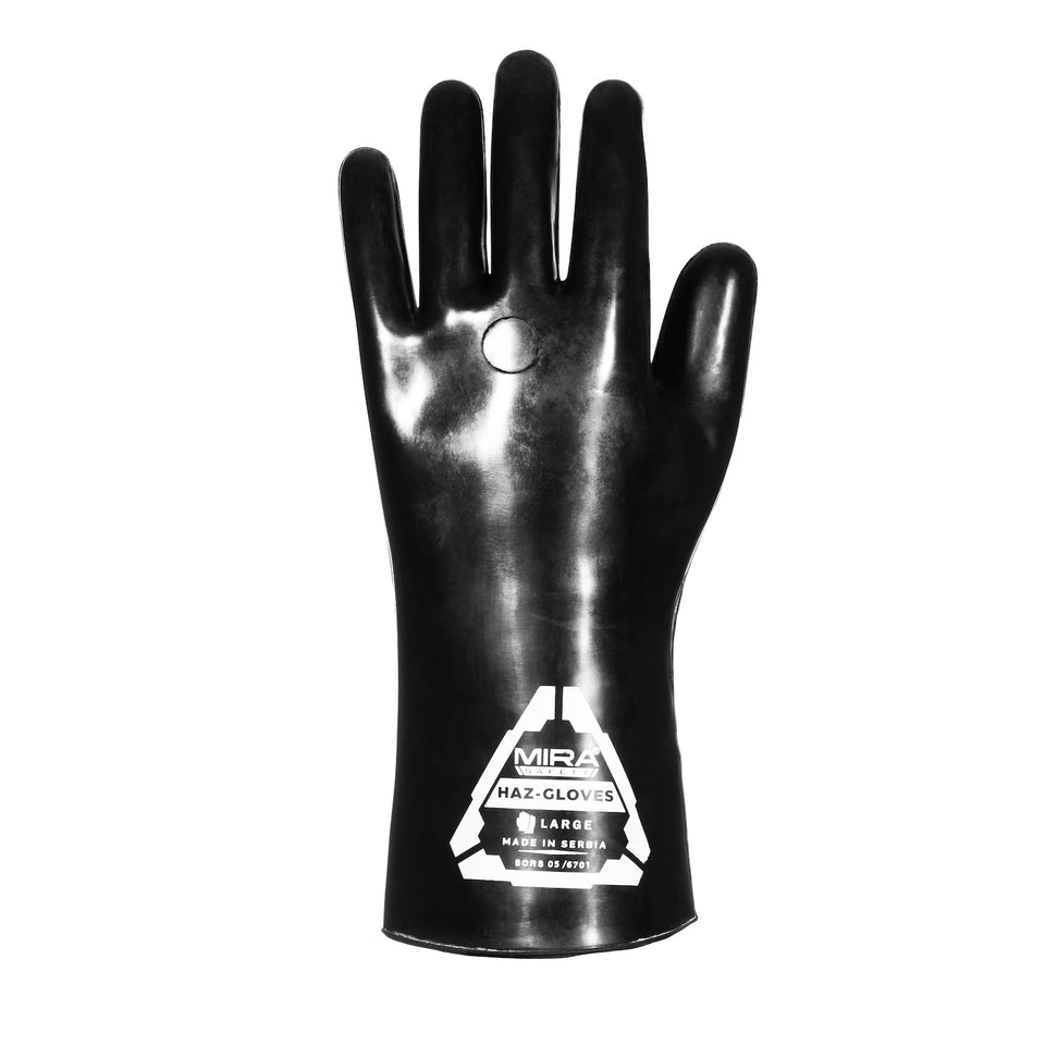 MIRA Safety HAZ-GLOVES Butyl Gloves for CBRN Protection Set of 4-Tactical Source LLC