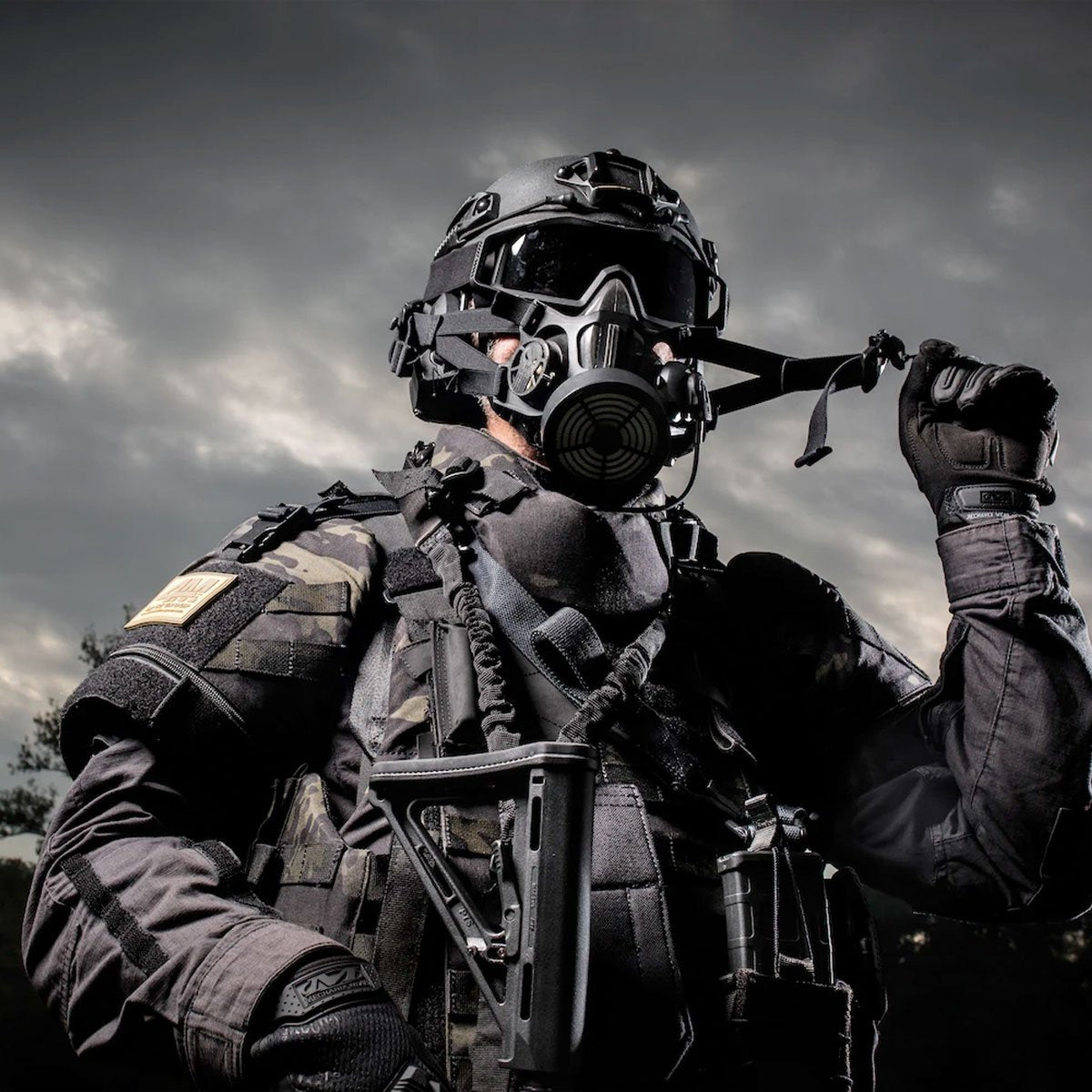 Mira Safety TAPR Tactical Air-Purifying Respirator Mask Universal Fit-Tactical Source LLC