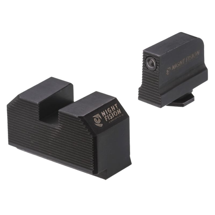 Night Fision Optics Ready Stealth Lower 1/3rd Night Sight Set for Glock 17/19/34 w/ RMR/507C/SRO/ACRO-Tactical Source LLC