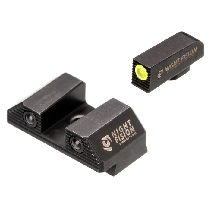 Night Fision Optics Ready Stealth Night Sight Set for Glock 43/43X/42/48-Tactical Source LLC