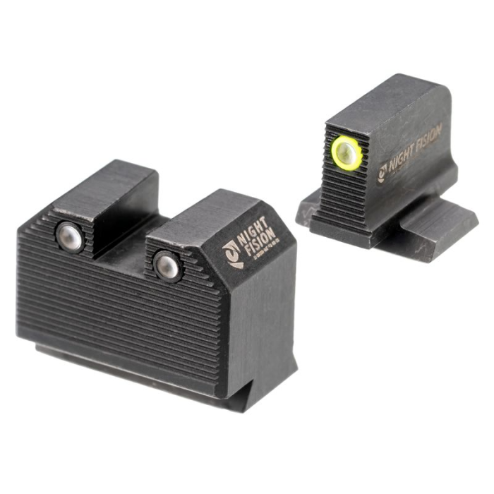 Night Fision Optics Ready Stealth Night Sight Set for S&W M&P w/ RMR/507C/SRO-Tactical Source LLC
