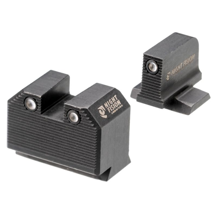 Night Fision Optics Ready Stealth Night Sight Set for S&W M&P w/ RMR/507C/SRO-Tactical Source LLC
