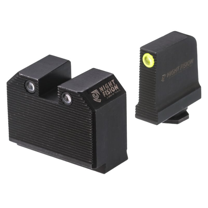 Night Fision Optics Ready Stealth Night Sight Set for Walther PDP/PPQ w/ DPP/509T/Romeo Pro-Tactical Source LLC