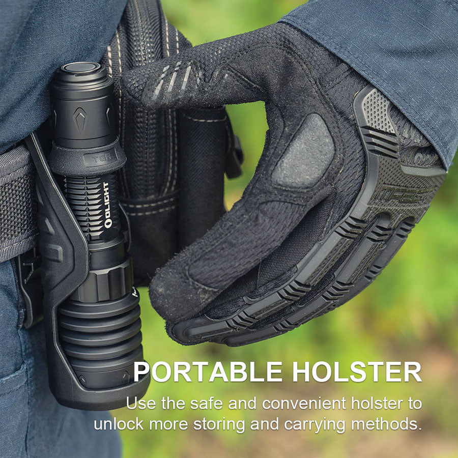 Olight Warrior X 4 Kit Rechargeable LED Tactical Flashlight Hunting Kit-Tactical Source LLC