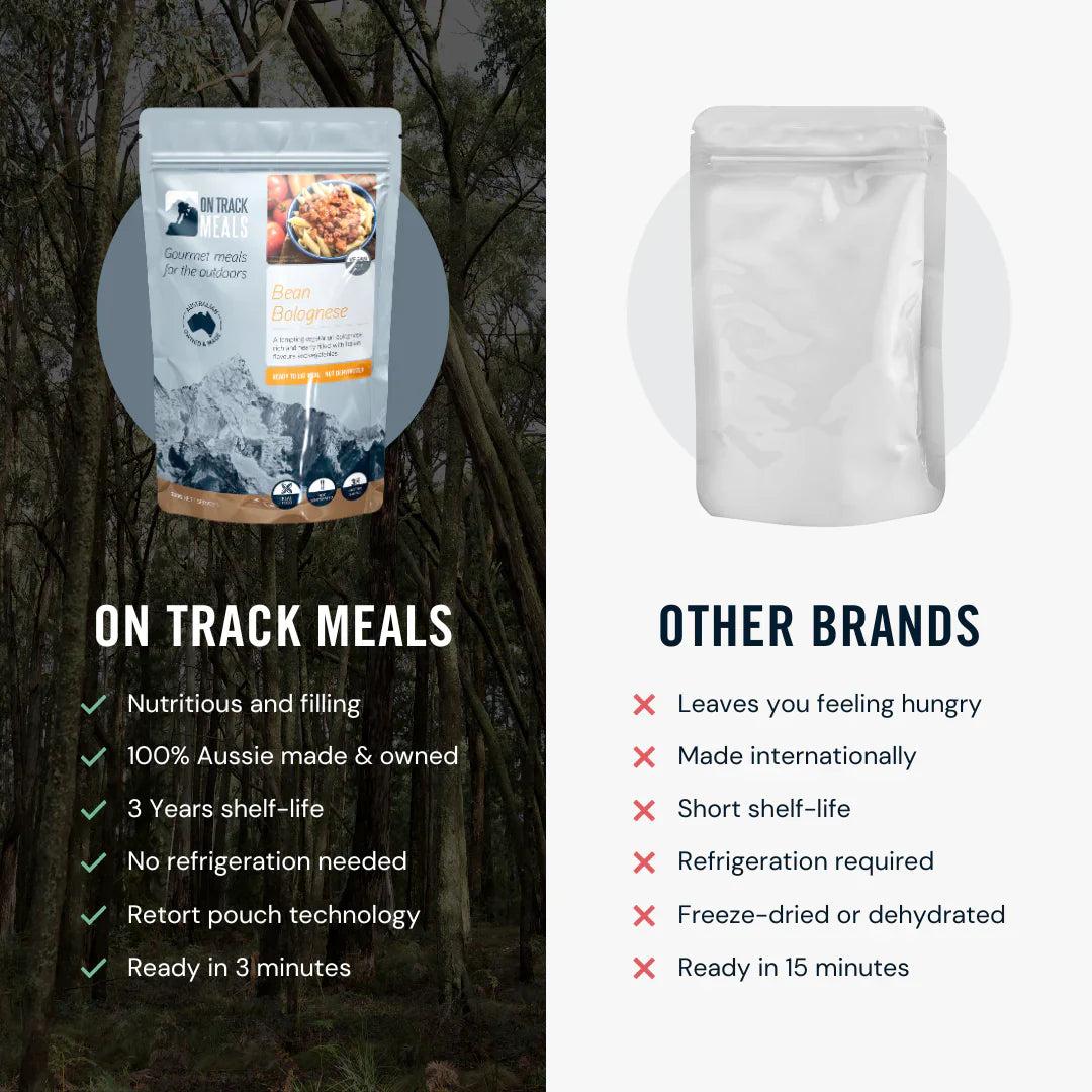 On Track Meals Bean Bolognese-Tactical Source LLC
