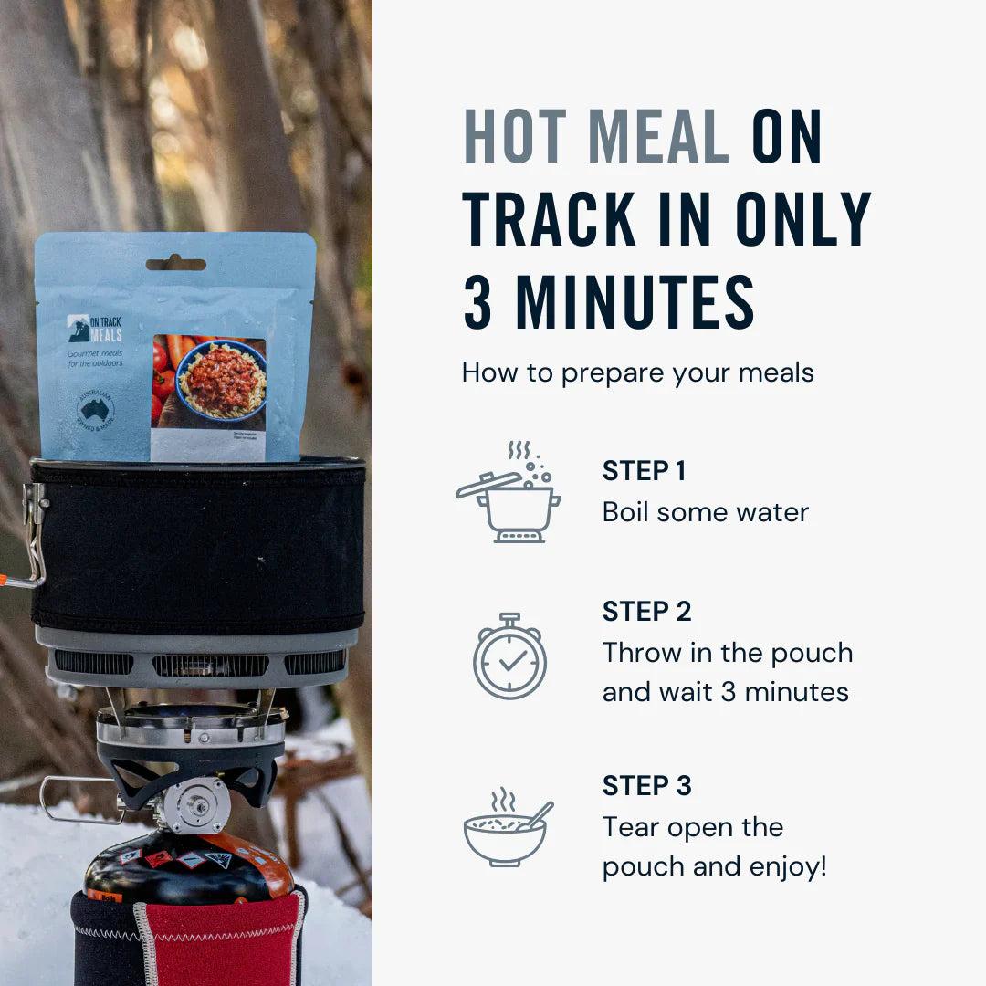 On Track Meals Beef Bolognese-Tactical Source LLC
