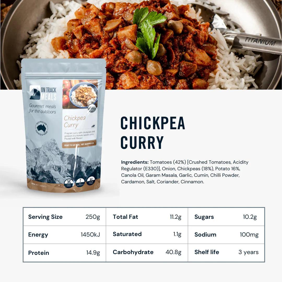 On Track Meals Chickpea Curry-Tactical Source LLC