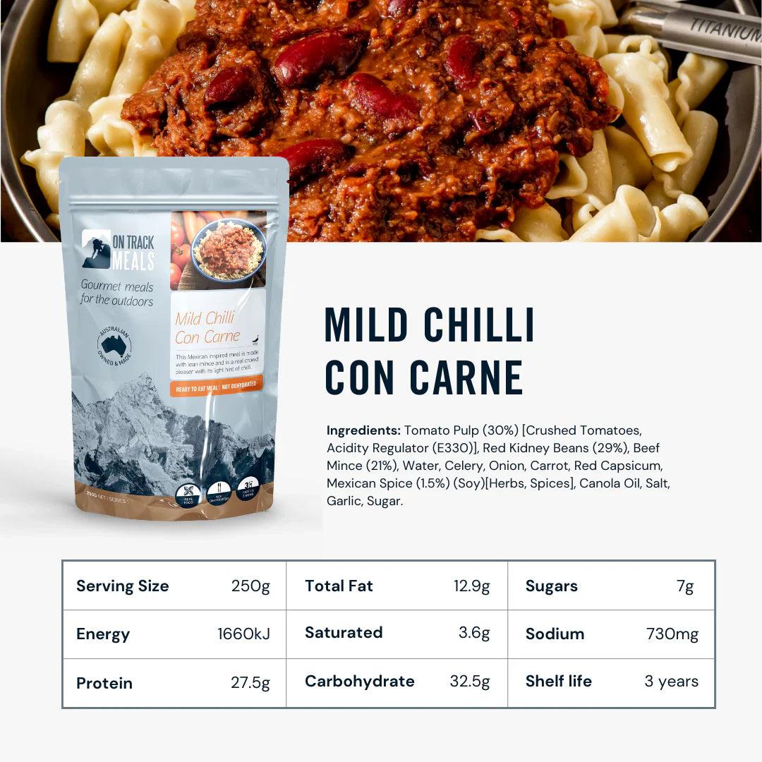On Track Meals Mild Chilli Con Carne-Tactical Source LLC