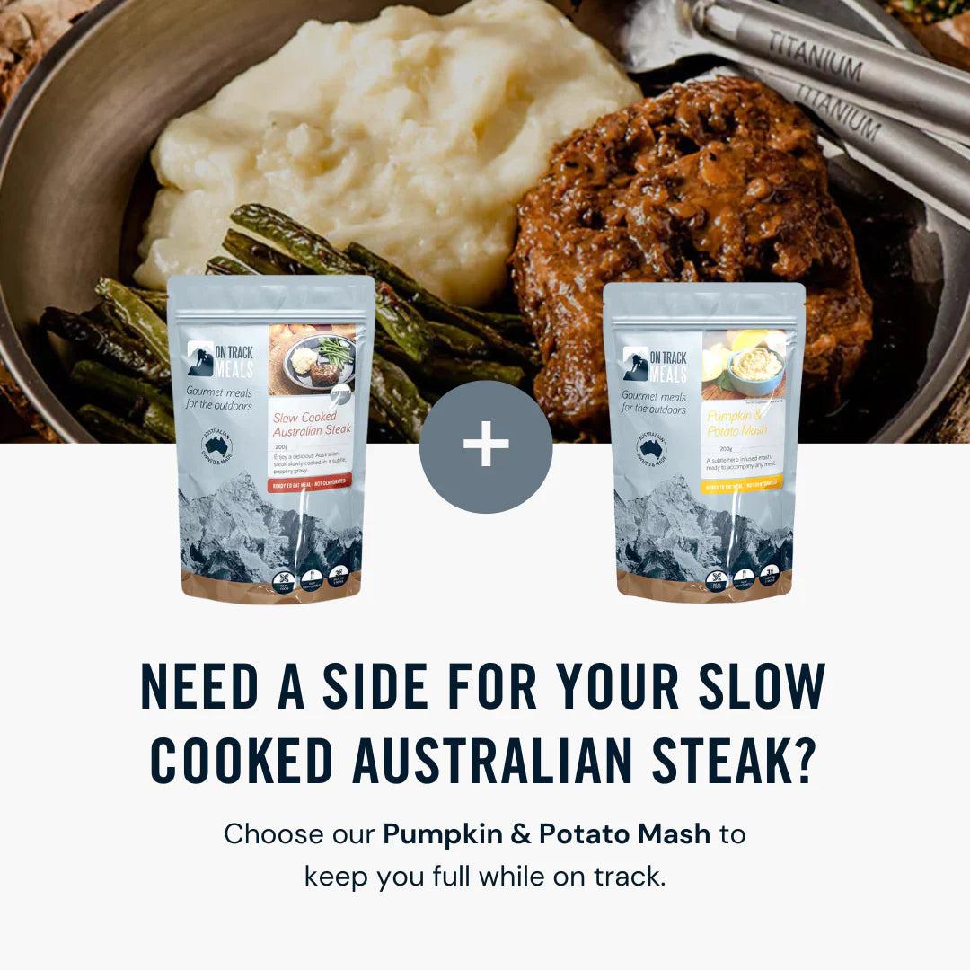 On Track Meals Slow Cooked Australian Steak (Premium Range)-Tactical Source LLC