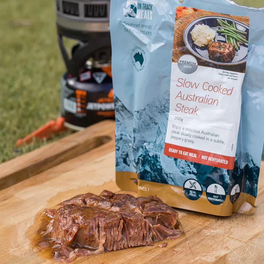On Track Meals Slow Cooked Australian Steak (Premium Range)-Tactical Source LLC