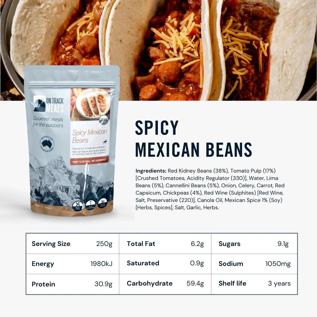 On Track Meals Spicy Mexican Bean-Tactical Source LLC