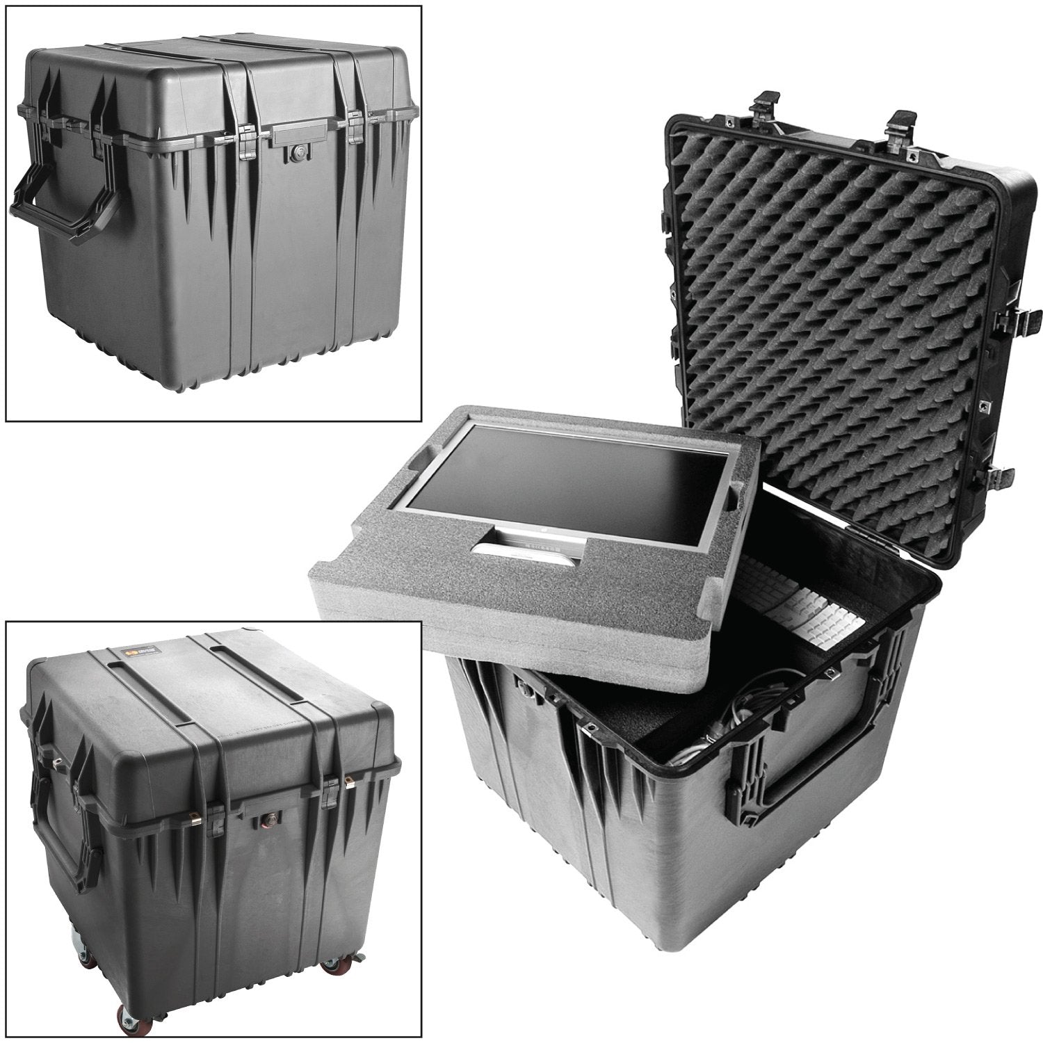 Pelican 0370 Protector Cube Case Black-Tactical Source LLC