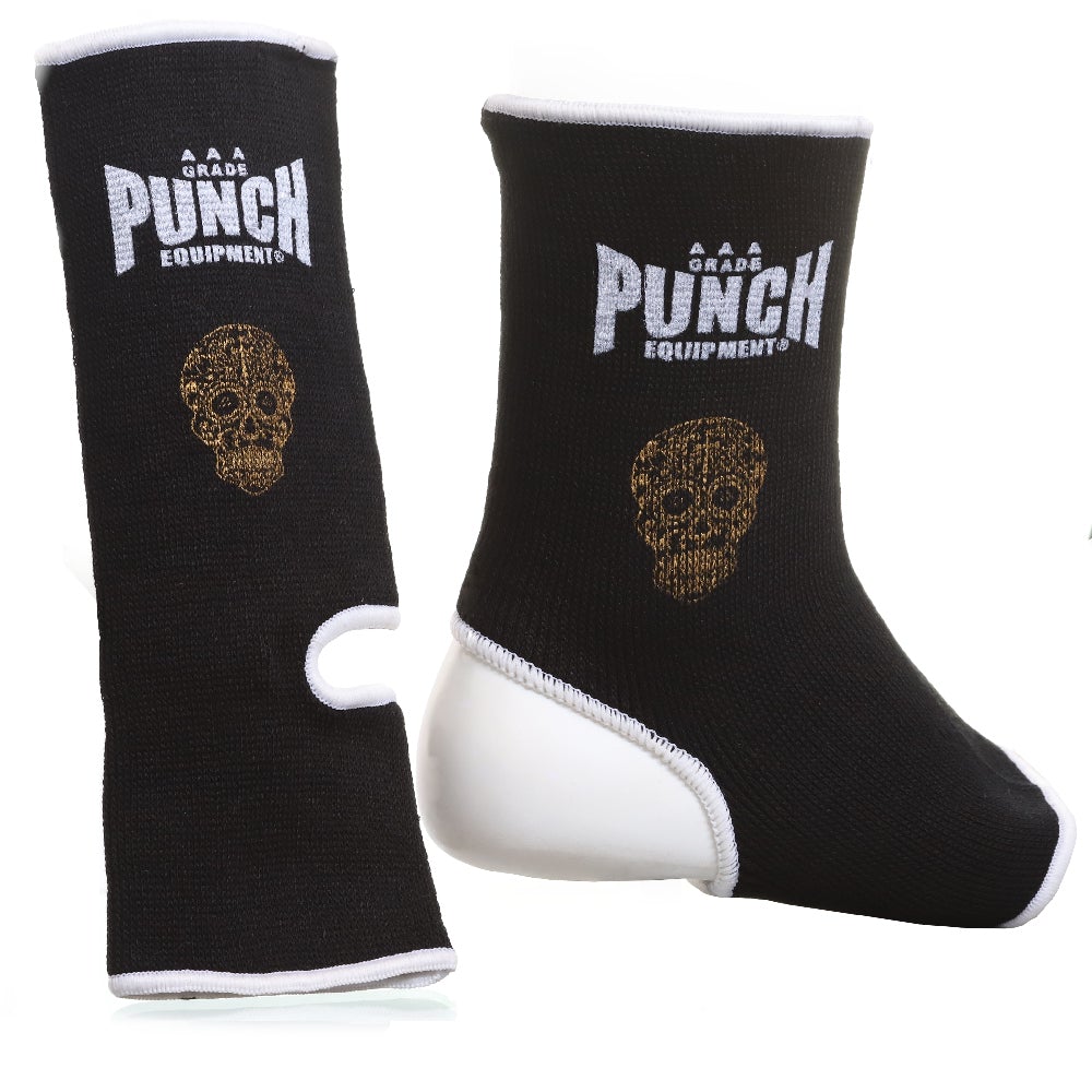 Punch Equipment COLLECTORS ITEM Gold Skull Punch Muay Thai Tattoo Anklets-Tactical Source LLC