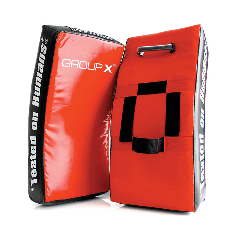 Punch Equipment KICK SHIELD GroupX - RED/BLACK-Tactical Source LLC