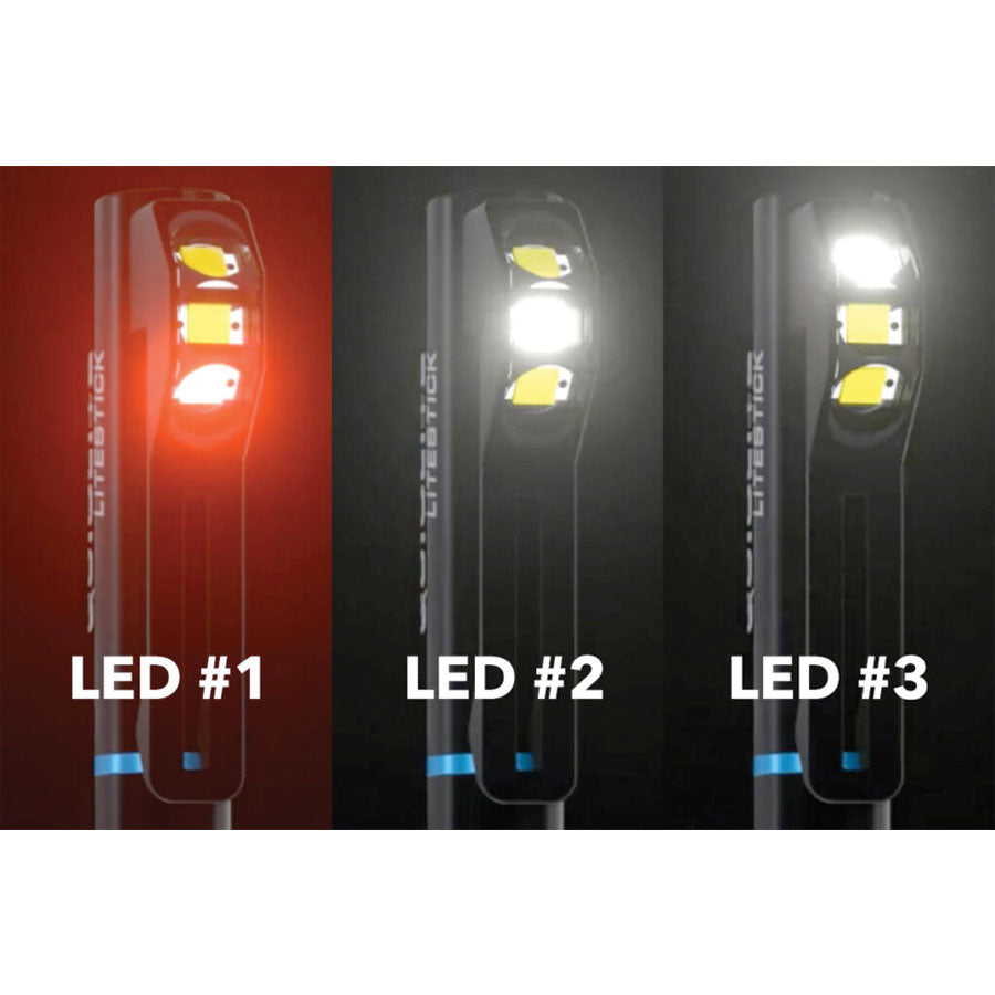 Quiqlite LiteStick Tactical LED Hands Free Clip-On Light-Tactical Source LLC