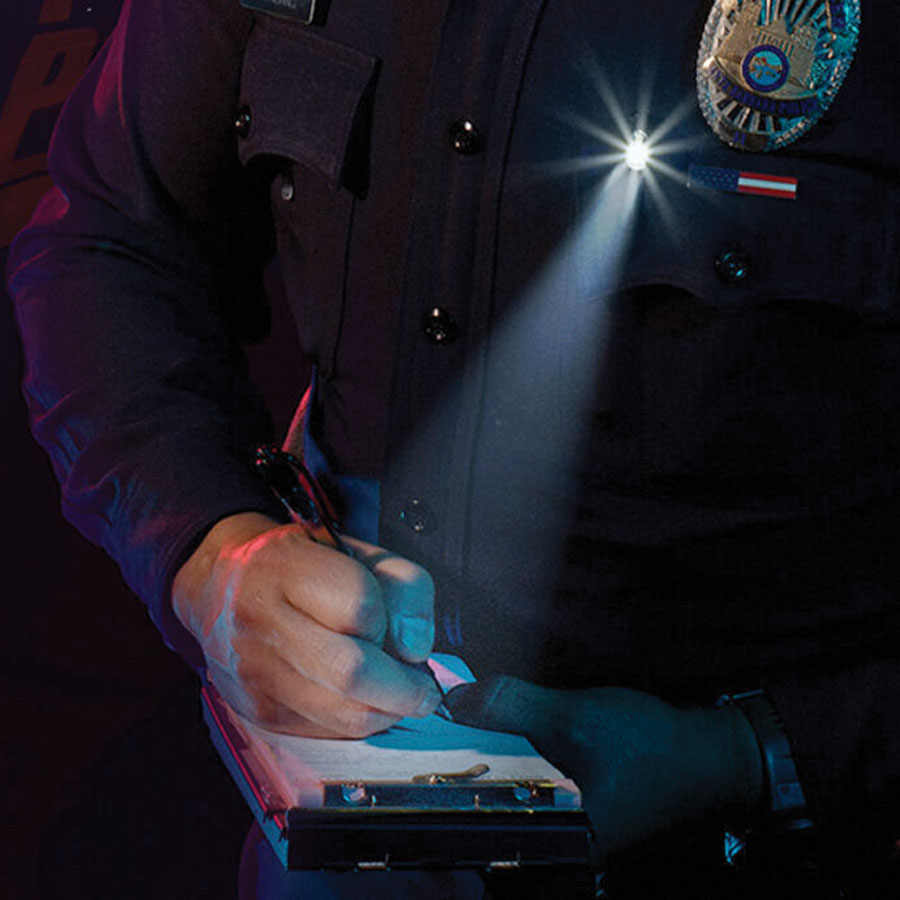 Quiqlite LiteStick WhiteLite LED Hands Free Clip-On Light-Tactical Source LLC