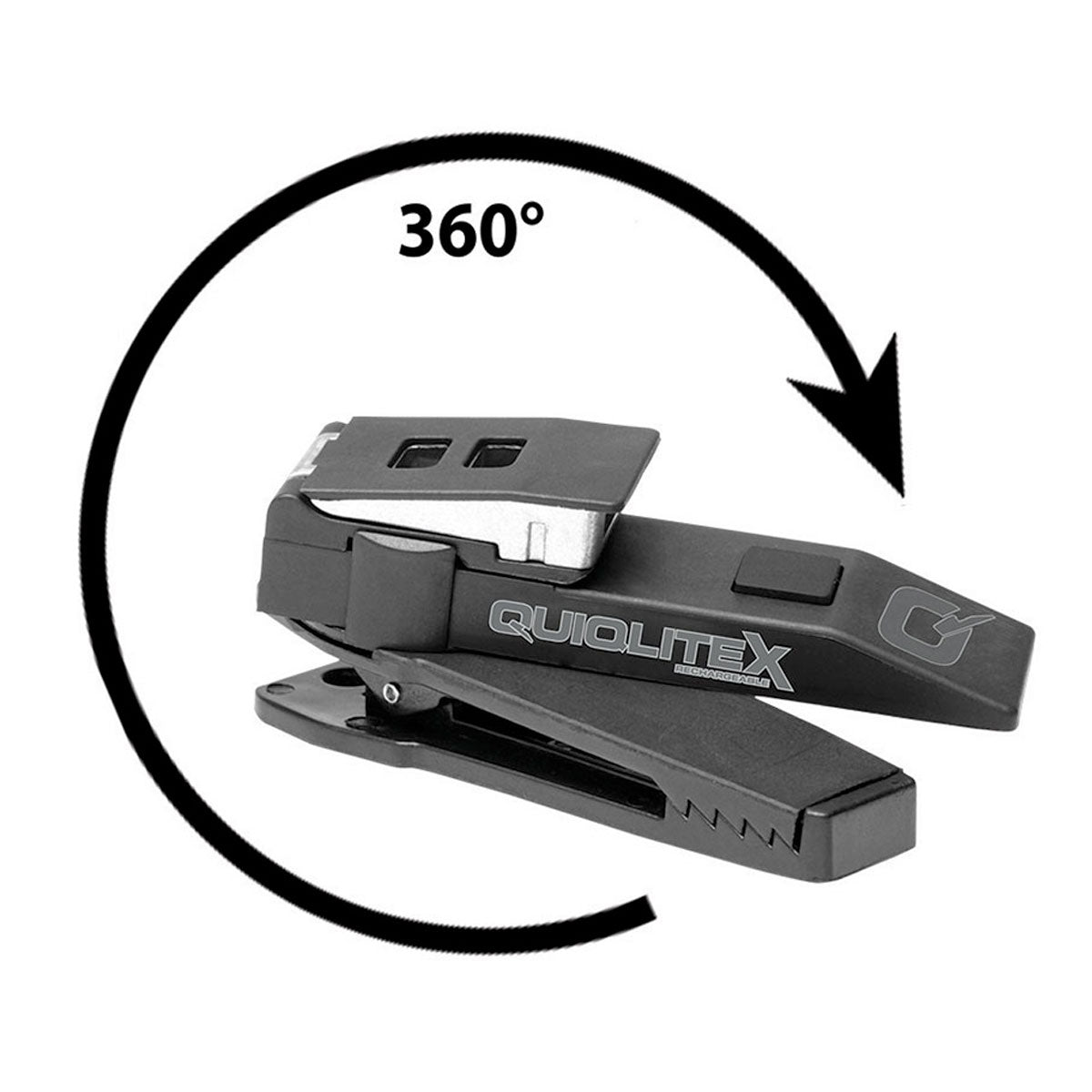 QuiqLite X USB Rechargeable Handsfree Dual LED Lighting - Blue/White-Tactical Source LLC