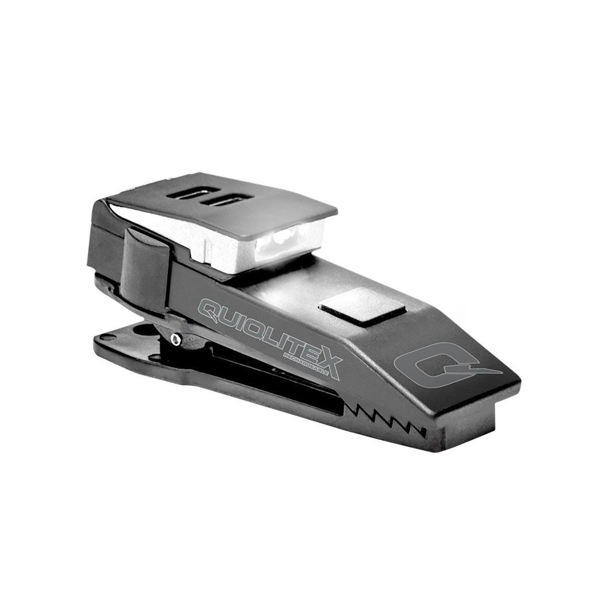 QuiqLite X USB Rechargeable Handsfree Dual LED Lighting - White/White-Tactical Source LLC