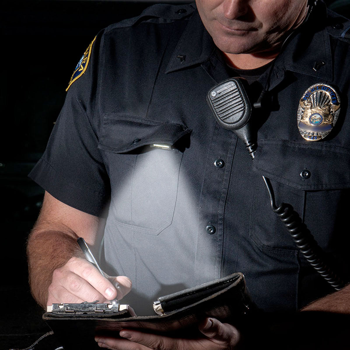 QuiqLite X2 Tactical Handsfree Rechargeable Red/White LED Lighting-Tactical Source LLC