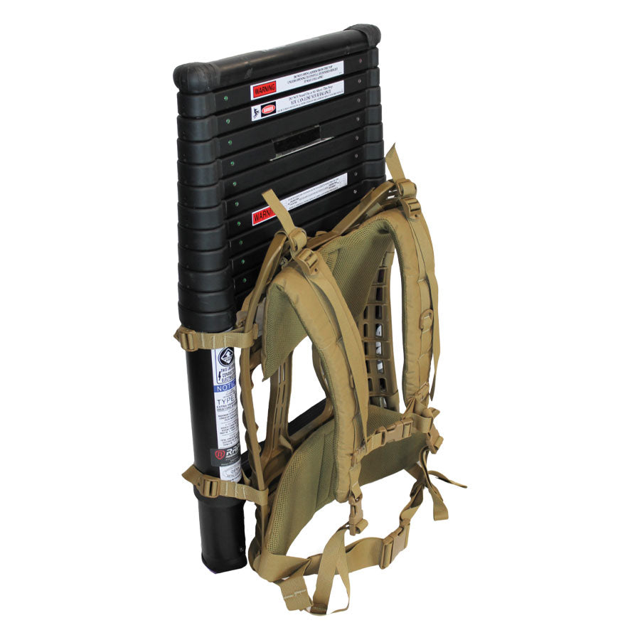 Rapid Assault Tools 16 Feet Tactical Telescoping Ladder with Ladder Pack-Tactical Source LLC