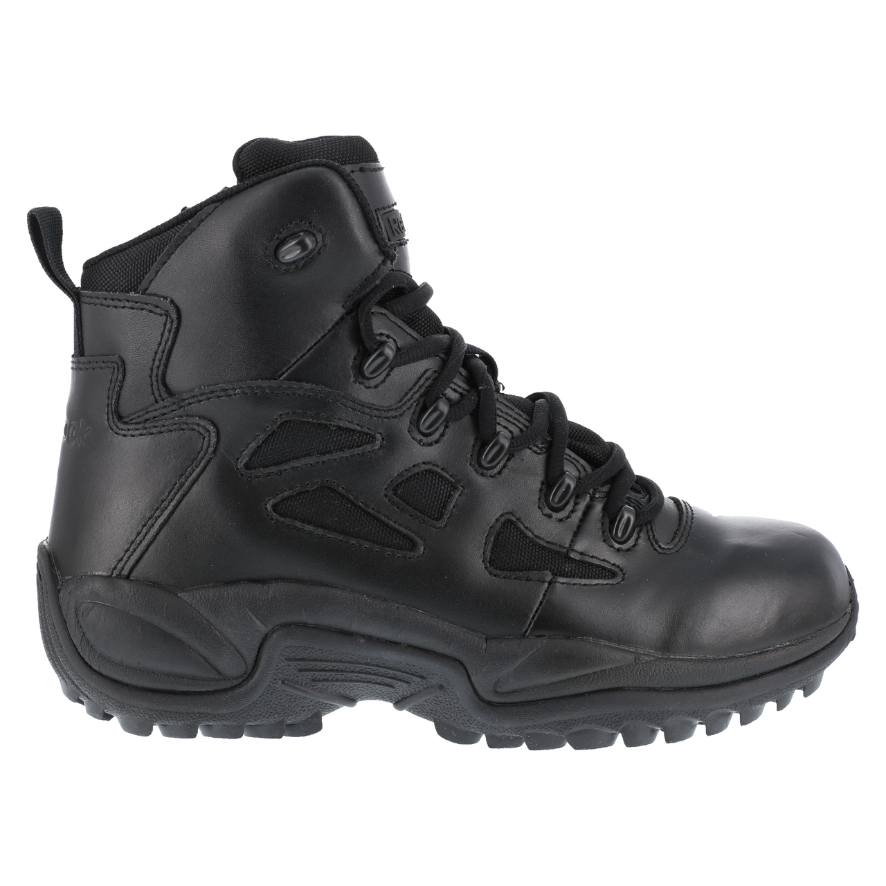 Reebok Tactical Men's 6 Inch Rapid Response RB Side Zip Boots Black RB8678-Tactical Source LLC