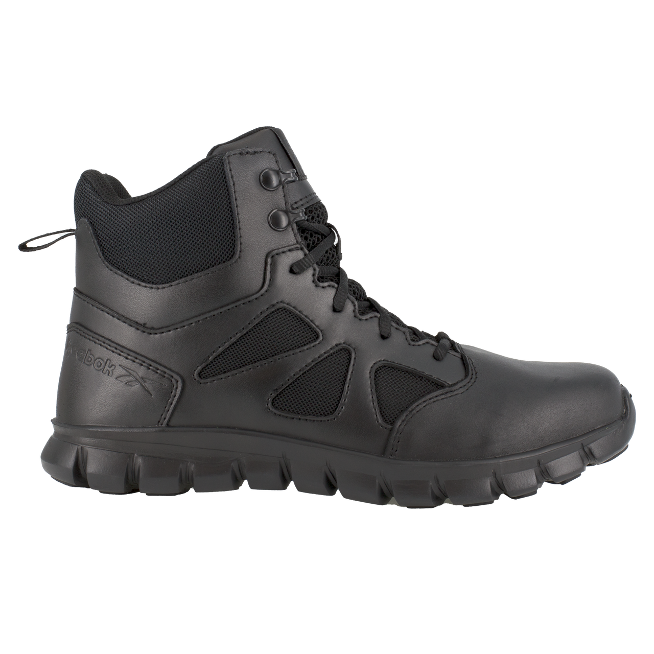 Reebok Tactical Mens 6 Inch Sublite Cushion Tactical Boots Black RB8605-Tactical Source LLC